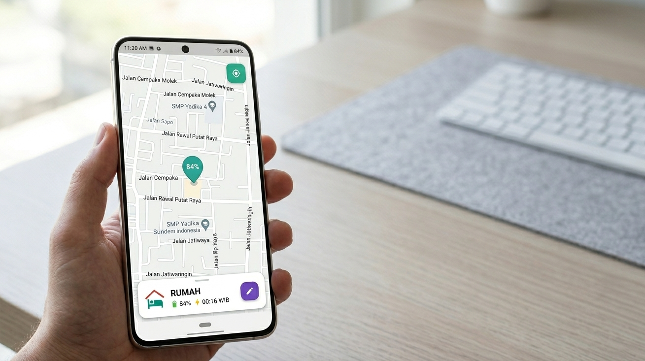 Lokasi Real-Time